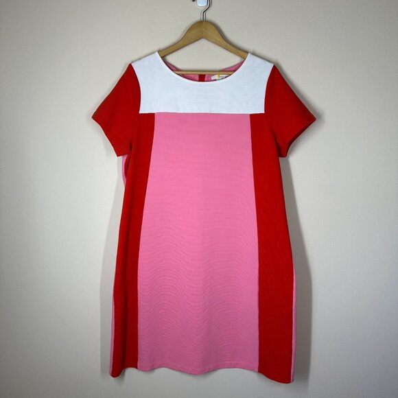 Boden Jeanette Ottoman Shift Mini Dress Womens Size 18 UK 22 Classic Femme  Work - Picture 2 of 8